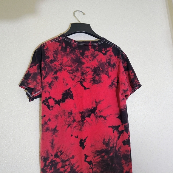 Selena Quintanilla Tie Dye Graphic T-Shirt Red Black | Official Merch | Size M - Picture 11 of 13